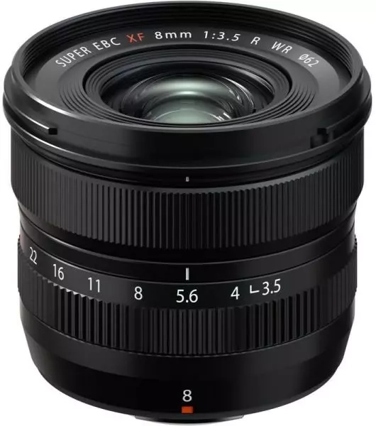 Obiektyw FujiFilm Fujinon XF 8 mm f/3.5 R WR