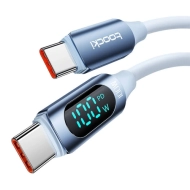 TOOCKI USB-C-C 2M 100W FC BLUE