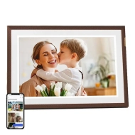 Ramka cyfrowa na zdjęcia Arzopa D10 10.1" (ciemny brąz)