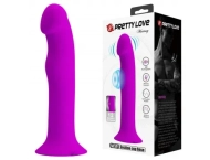 Dildo z przyssawką – wibrator analny i waginalny z 12 trybami wibracji i pulsacji