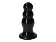 Stopniowany korek analny – plug na przyssawce, 15 cm