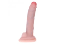 Elastyczny wyginany penis – dildo z kręgosłupem, 28 cm