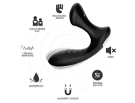 Masażer, stymulator prostaty – korek analny, 15 cm, 9 trybów