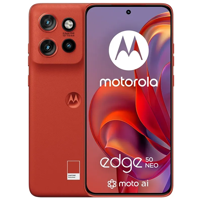 Motorola Edge 50 Neo 5G 12/512 GB Czerwony - Pantone Poinciana