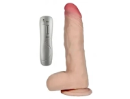 Dildo penis realistyczny z rotacją 21 cm, 7 trybów