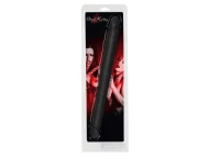 Czarne dildo lesbijskie silikonowe podwójne 40 cm