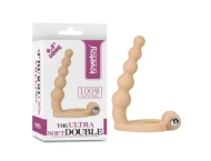Gumowy Strap-On z Wibratorem Otwór na Penisa 16,5 cm
