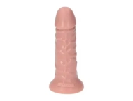 Realistyczny Cielisty Penis z Żyłami Przyssawka 
