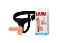 Uprząż Dildo Strap-On Lesbijskie Penis Członek 17 cm