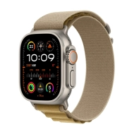 Apple Watch Ultra 2 Cellular 49mm Titanium Case Natural With Tan Alpine Loop L