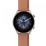 Smartwatch Amazfit GTR 3 Pro GPS Brązowy - Brown Leather