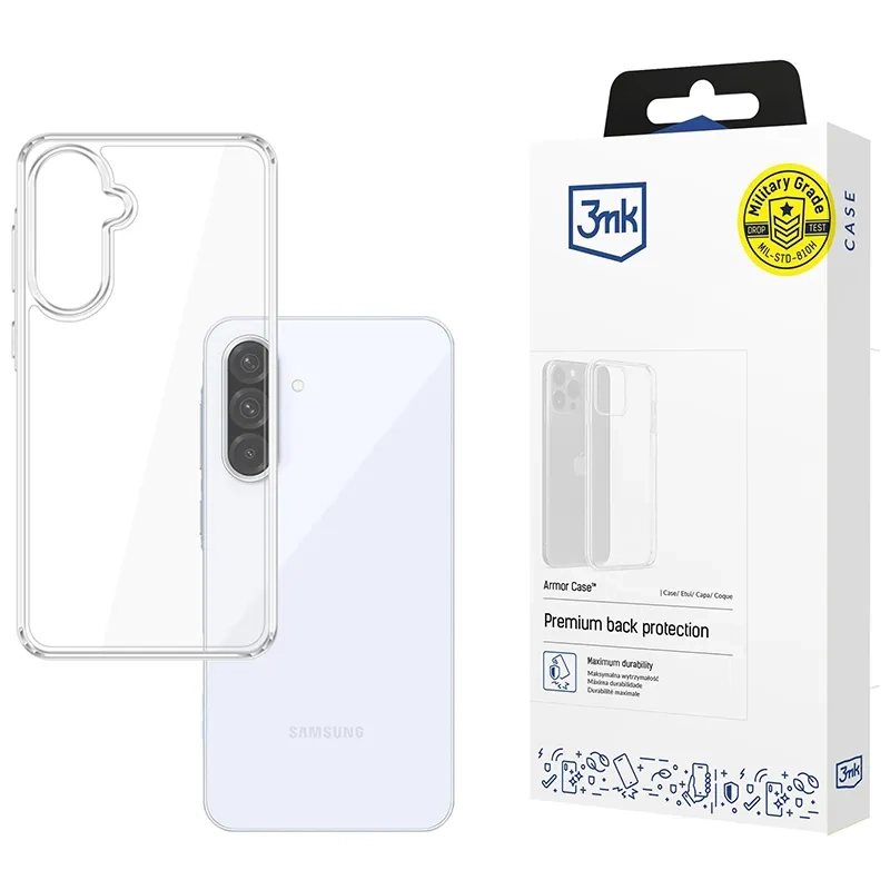 Pancerne etui do Samsung Galaxy A26 5G 3mk Armor Case przezroczyste