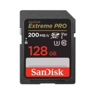 Karta pamięci SanDisk Extreme PRO SDXC 128 GB 200/90 MB/s C10 V30 UHS-I U3