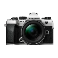 Aparat OM SYSTEM OM-5 Mark II Body Srebrne + Obiektyw 12-45mm F4.0 PRO  | Kup i zaoszczędź – cashback do 2500 zł!