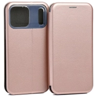 Etui Beline Book Magnetic do iPhone 17 Pro Max Różowo-złoty - Rose-gold