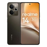 realme 14 5G Dual Sim 8/256GB Brązowy - Storm Titanium