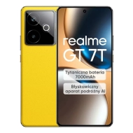 realme GT 7T 5G Dual Sim 12/512 GB Żółty - Yellow