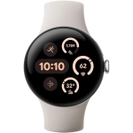 Smartwatch Google Pixel Watch 3 41mm BT/Wi-Fi koperta Srebrna + pasek Porcelanowy - Porcelain