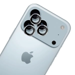 Ochrona na obiektyw aparatu 3MK Lens Protection Pro do Apple iPhone 17 Pro / 17 Pro Max Srebrny - Silver