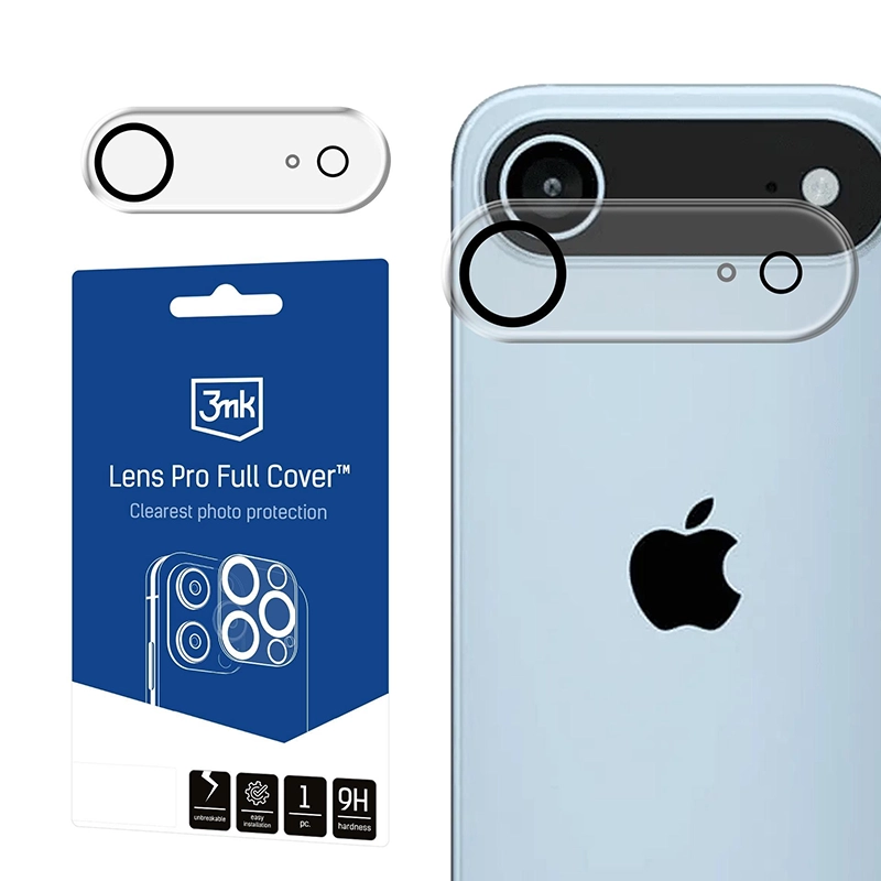 Ochrona na obiektyw aparatu 3MK Lens Pro FullCover do Apple iPhone 17 Air