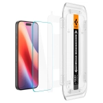 Szklo hartowane Spigen Glas.TR EZ FIT do Apple iPhone 17 / 17 Pro / 16 Pro 2szt.
