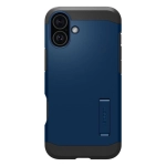 Etui Spigen Tough Armor Mag do iPhone 16 MagSafe Niebieskie - Navy Blue
