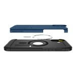 Etui Spigen Tough Armor Mag do iPhone 16 MagSafe Niebieskie - Navy Blue