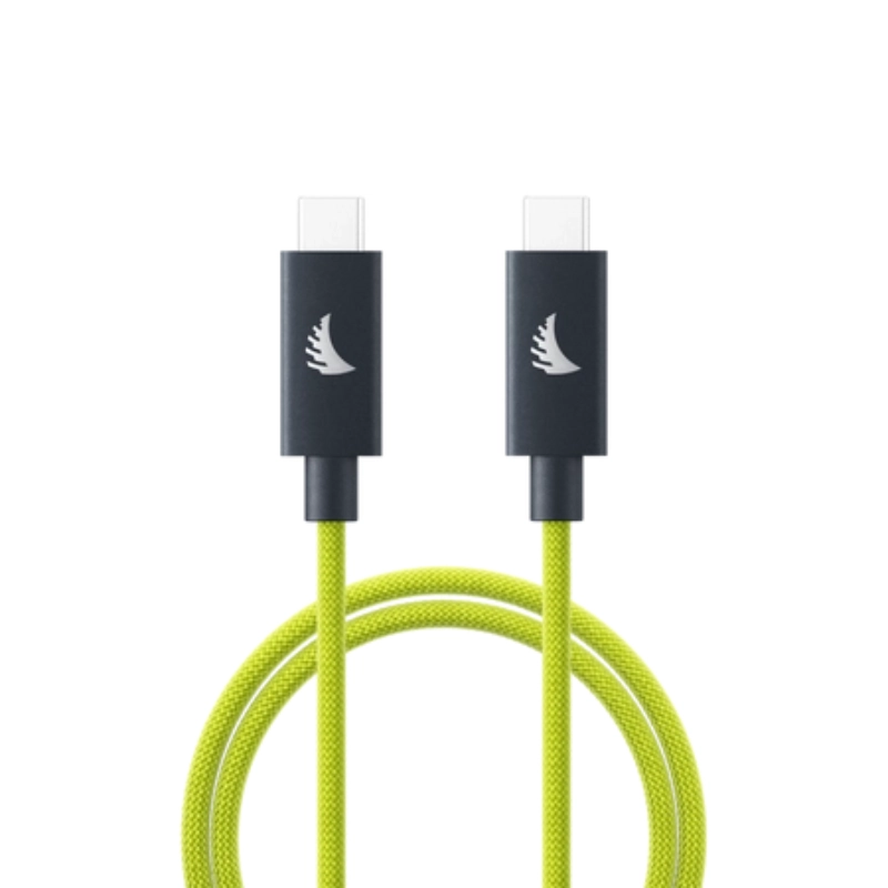 Kabel Angelbird USB-A to C 3.2 Solid Flex Cable Lime 32 cm