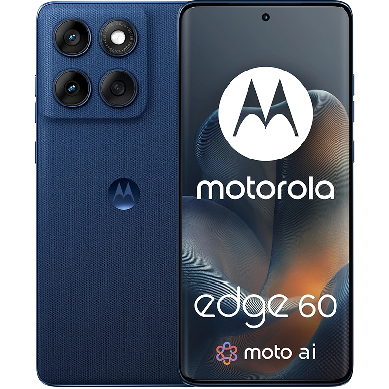 Smartfon Motorola Edge 60 5G 12/512GB Niebieski - Gibraltar Sea