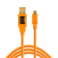 Kabel Tether Tools TetherPro USB 2.0 - Micro-B 4.6 m Pomarańczowy - Orange