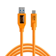 Kabel Tether Tools TetherPro USB 3.0 - USB-C 4.6 m Pomarańczowy - Orange