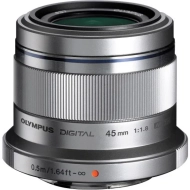 Obiektyw Olympus M.Zuiko Digital 45 mm f/1.8 srebrny | Kup i zaoszczędź – cashback do 2500 zł!