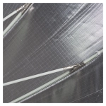 Parasol paraboliczny Quadralite Deep Space 165 cm Srebrny - Silver