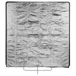 Zestaw powłok do flagi złoty/srebrny/biały/czarny Quadralite 120x120cm