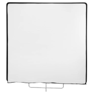 Zestaw powłok do flagi złoty/srebrny/biały/czarny Quadralite 120x120cm
