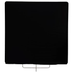 Zestaw powłok do flagi złoty/srebrny/biały/czarny Quadralite 120x120cm