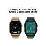 Apple Watch Ultra 2 Cellular 49mm Titanium Case With Alpine Loop M Ciemny zielony - Dark Green