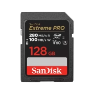 Karta pamięci SanDisk 128GB Extreme Pro SDXC - 280/100 MB/s V60 UHS-II