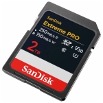 Karta pamięci SanDisk 2TB Extreme Pro SDXC - 250/150 MB/s C10 V30 UHS-I U3