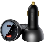 Ładowarka samochodowa Baseus Superma USB-C Czarna - Black