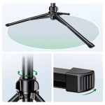 Selfie stick ze stojakiem i pilotem Bluetooth 1.8m Ugreen LP680 Czarny - Black