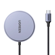Ładowarka magnetyczna MagSafe Ugreen W703 USB-C Szara - Gray
