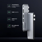 Adapter wielofunkcyjny Ugreen CM380 Szary - Gray