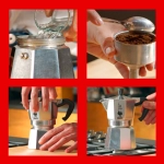 Kawiarka Bialetti Moka Express 1tz Srebrna - Silver