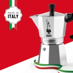 Kawiarka Bialetti Moka Express 6tz Srebrna - Silver