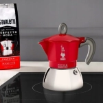 Kawiarka Bialetti New Moka Induction 6tz Czerwona - Red