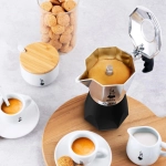 Kawiarka Bialetti New Brikka 4tz Srebrno-czarna - Silver and black