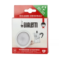Uszczelka i sitko Bialetti do kawiarek Moka Induction 6tz