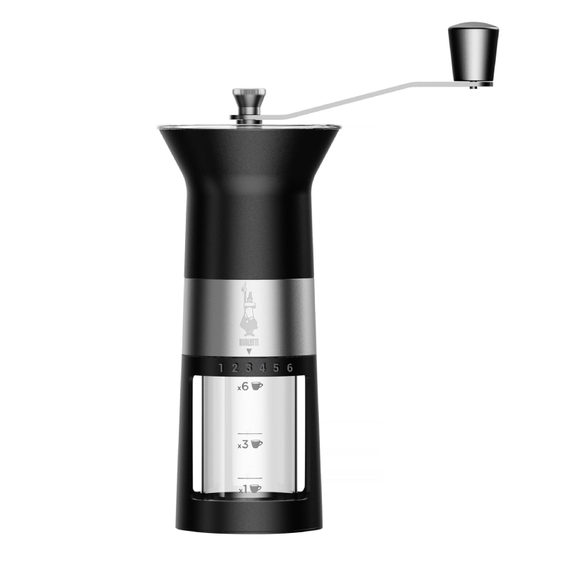 Młynek ręczny do kawy Bialetti Pro Czarny - Black