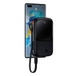 Powerbank Baseus Qpow Pro 10000mAh PD 22.5W QC3.0 Czarny - Black